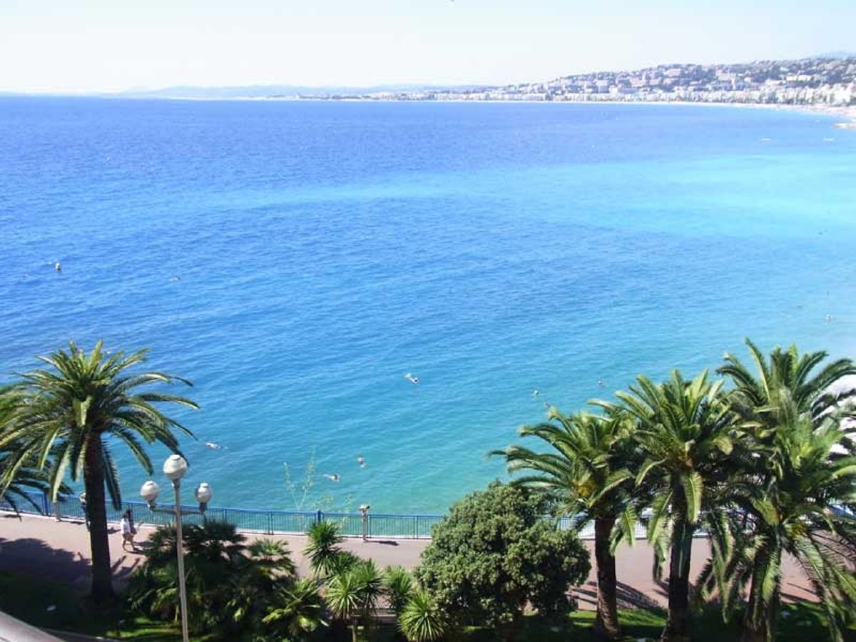 Grand H -F2, Face Vieux- Nice, Terrasse, Ascenseur, Climatisation, Terrace - Nice City Center Eksteriør billede